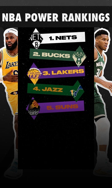 2021-22 NBA Power Rankings: Nets, Bucks, Lakers lead the way to kick off the season